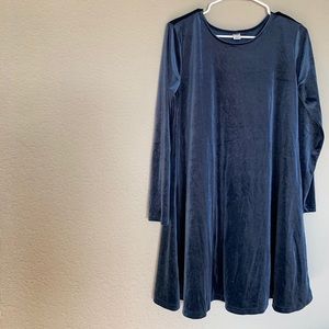 Blue Velvet Old Navy Dress!!